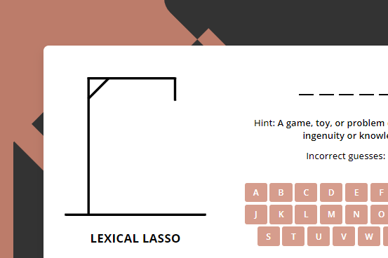 Lexical Lasso